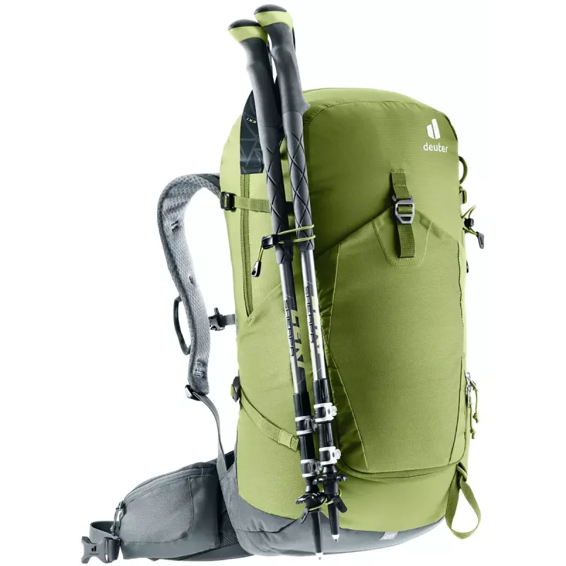Wanderrucksack DEUTER Trail Pro 33 — 33 l, Polyamid, Regenhülle, Belüftung, Hüftgurt