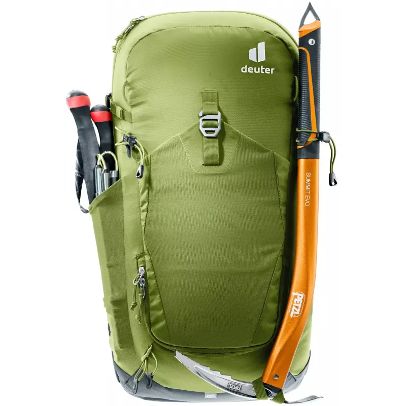 Wanderrucksack DEUTER Trail Pro 33 — 33 l, Polyamid, Regenhülle, Belüftung, Hüftgurt