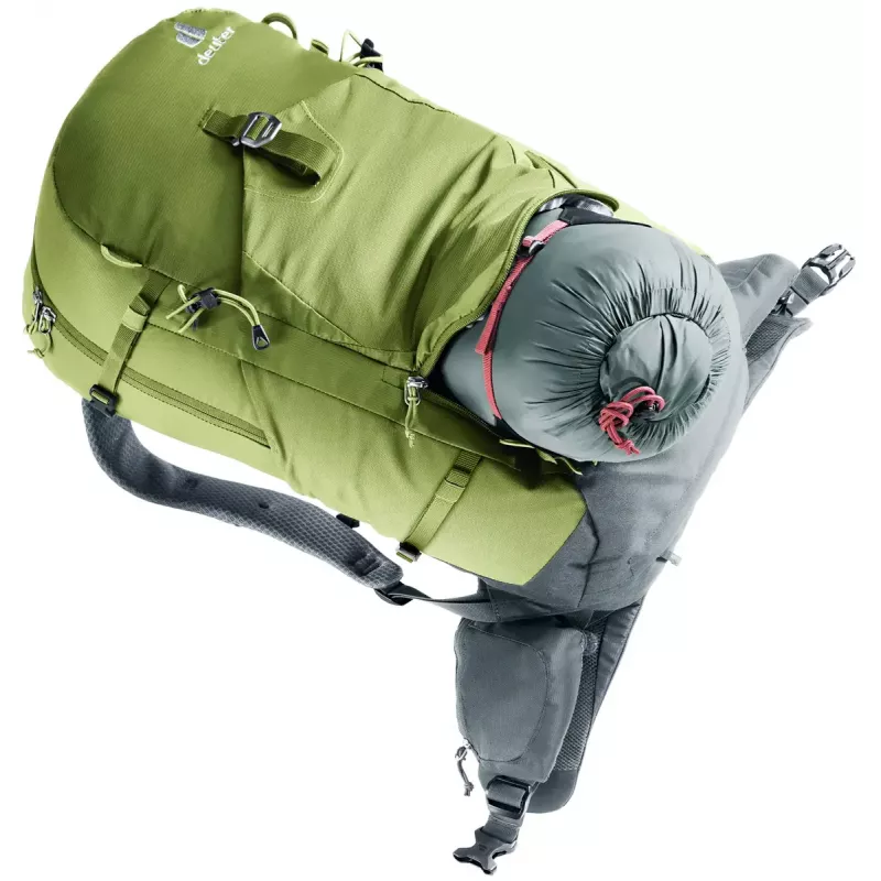 Wanderrucksack DEUTER Trail Pro 33 — 33 l, Polyamid, Regenhülle, Belüftung, Hüftgurt