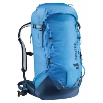 Rucksack DEUTER Freescape Lite 26 L — rahmenloser Skitourenrucksack, 26 L, 1,18 kg, Toplader, blau