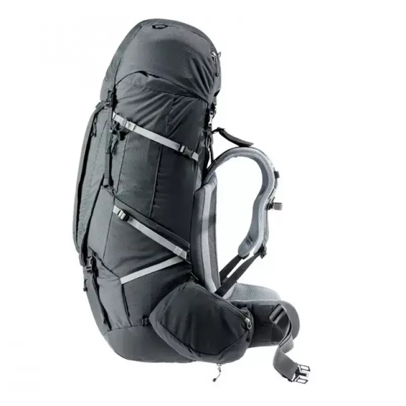 Rucksack DEUTER Aircontact Pro 75+10 SL Damen — 75+10 L, SL-Passform, Graphit, 2,88 kg, Nylon