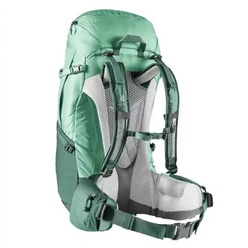 Rucksack DEUTER Futura PRO 34 SL Damen-Wanderrucksack, 34 L, recyceltes Material, grün