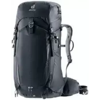 Rucksack DEUTER Trail PRO 34 SL — Damen-Trekkingrucksack 34 L, leicht, robust, Schwarz