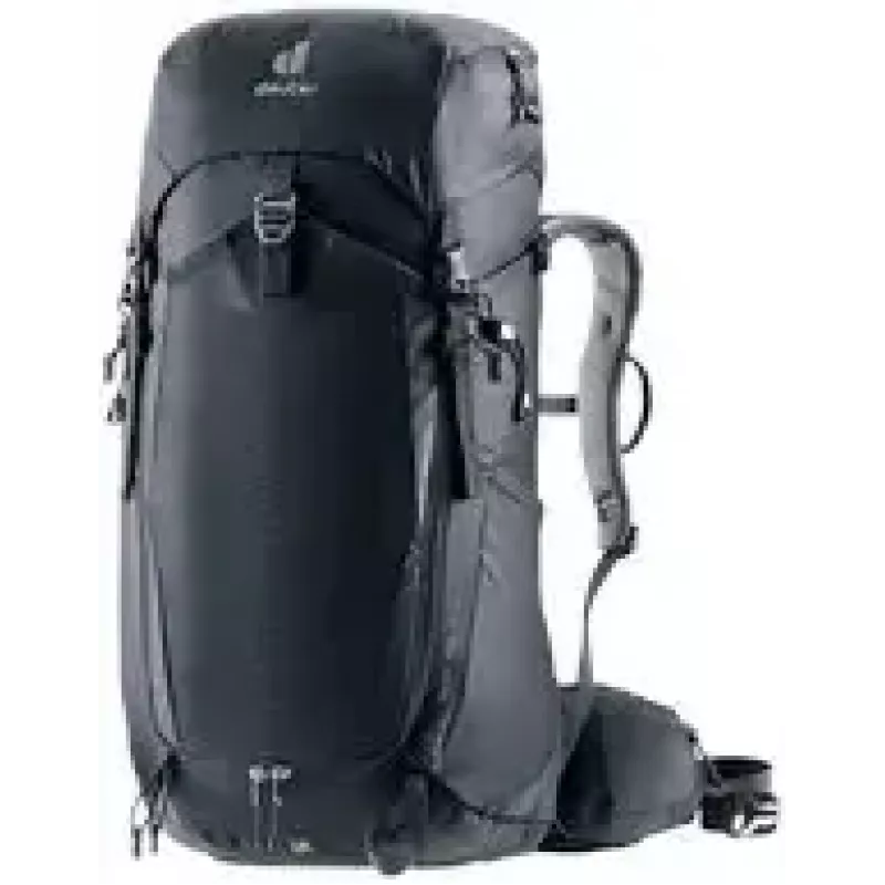Rucksack DEUTER Trail PRO 34 SL — Damen-Trekkingrucksack 34 L, leicht, robust, Schwarz