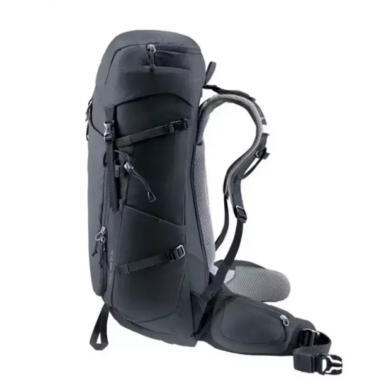 Rucksack DEUTER Trail PRO 34 SL — Damen-Trekkingrucksack 34 L, leicht, robust, Schwarz