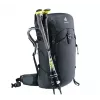 Rucksack DEUTER Trail PRO 34 SL — Damen-Trekkingrucksack 34 L, leicht, robust, Schwarz
