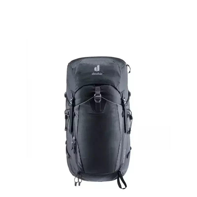 Rucksack DEUTER Trail PRO 34 SL — Damen-Trekkingrucksack 34 L, leicht, robust, Schwarz