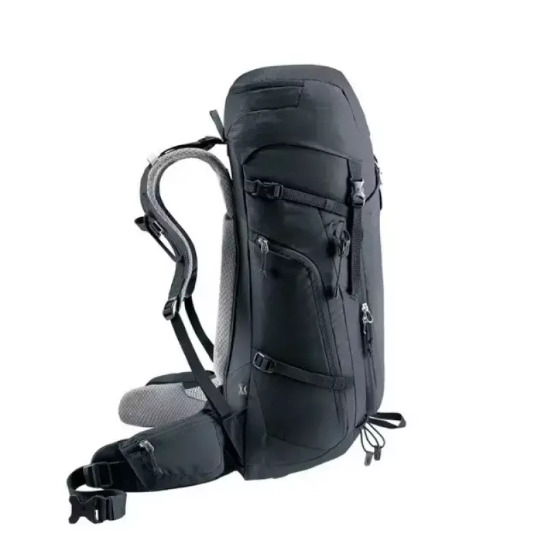 Rucksack DEUTER Trail PRO 34 SL — Damen-Trekkingrucksack 34 L, leicht, robust, Schwarz