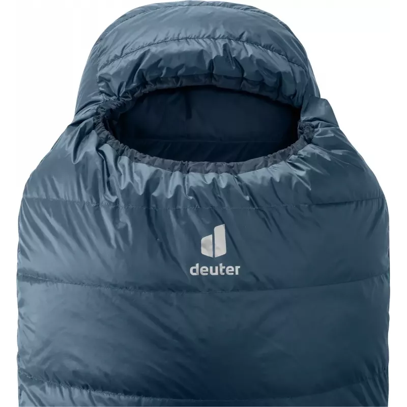 Schlafsack DEUTER Astro 500 EL -2°C / 28°F, Erwachsenen-Mumie, 2200×800×520 mm, Ripstop Blau