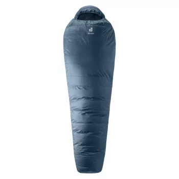 Schlafsack DEUTER Astro 500 EL -2°C / 28°F, Erwachsenen-Mumie, 2200×800×520 mm, Ripstop Blau