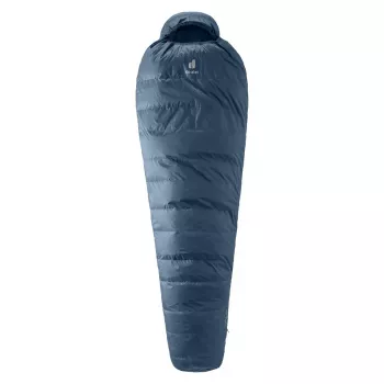 Mumienschlafsack DEUTER Astro 300 EL +2°C/36°F — maximale Benutzerhöhe 200 cm, Breite 790 mm, Tiefe 520 mm, Ripstop Blau