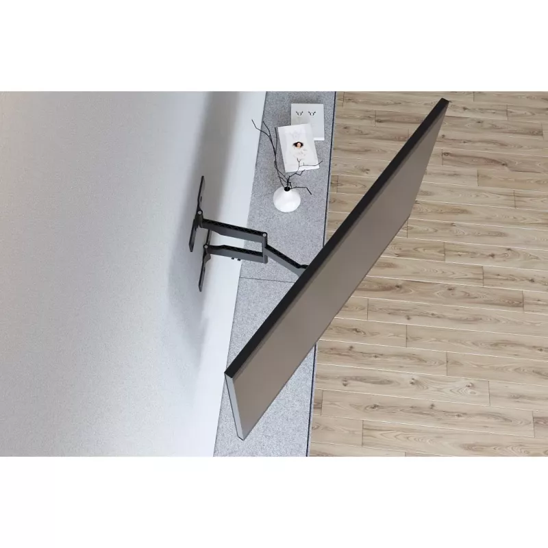 Wandhalterung Hama Ultraslim Schwarz