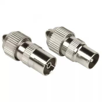 Koaxial-Steckverbinder Hama 00205211 Stecker 2 Stück