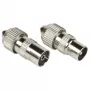 Koaxial-Steckverbinder Hama 00205211 Stecker 2 Stück
