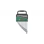 Bosch 1 600 A02 Z9E, 6,7,8,9,10,11,12,13,14,15,16,17,18,19,21 mm, Edelstahl, Chrom-Vanadium-Stahl, Satin, 15 Stück
