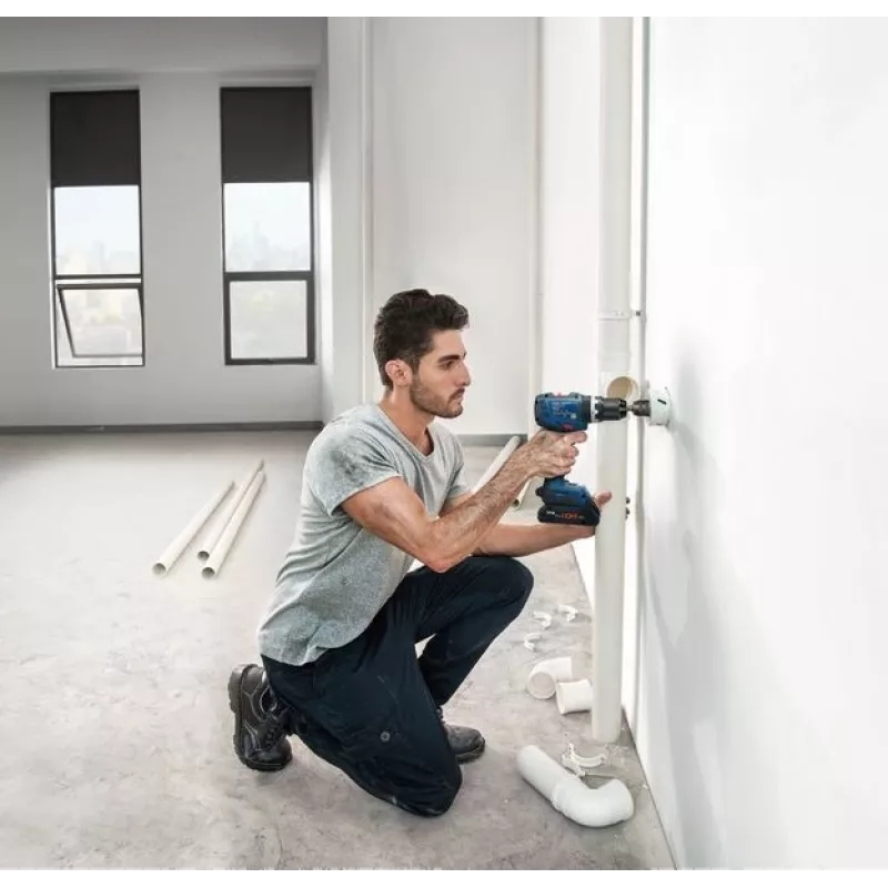 Bosch GSB 18V-65 Professional 27000 U/min Blau