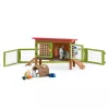 schleich FARM WORLD Kaninchenstall, Bauernhof, Bauernhoftiere / Bauernhofspielzeug, 3 Jahr(e), Mehrfarbig, Kunststoff