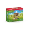 schleich FARM WORLD Kaninchenstall, Bauernhof, Bauernhoftiere / Bauernhofspielzeug, 3 Jahr(e), Mehrfarbig, Kunststoff