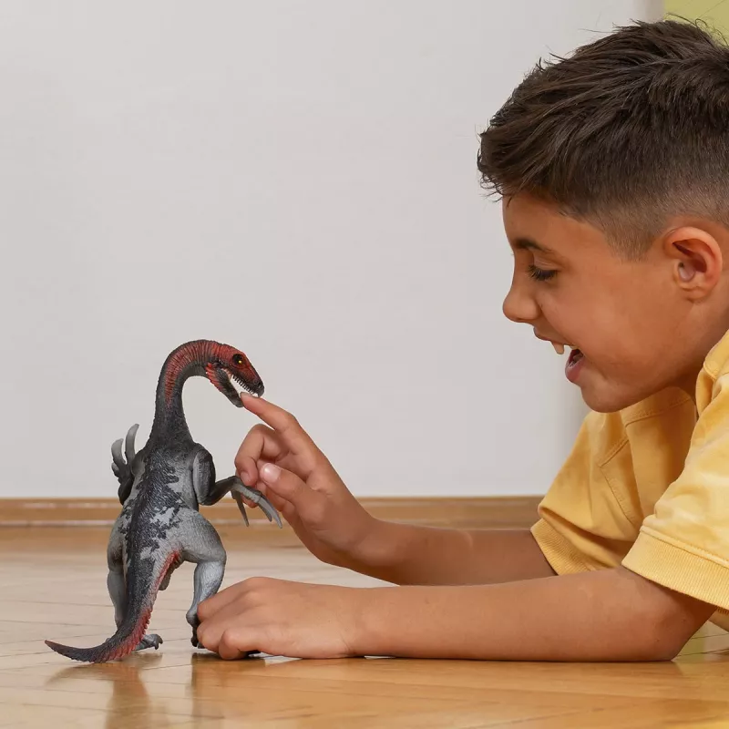 schleich Dinosaurs Therizinosaurus, 4 Jahre, Die Erde erobern, Dinosaurier und Vulkan, Mehrfarbig, Kunststoff, 1 Stück