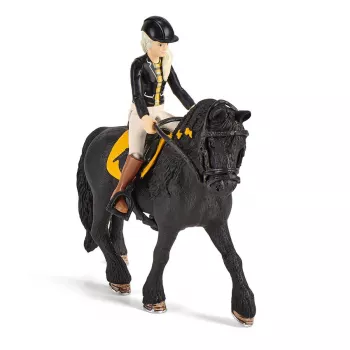 schleich HORSE CLUB Pferdebox mit Tori & Princess, Pferdestall, Pferde, 5 Jahr(e), Mehrfarbig, Kunststoff
