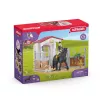 schleich HORSE CLUB Pferdebox mit Tori & Princess, Pferdestall, Pferde, 5 Jahr(e), Mehrfarbig, Kunststoff
