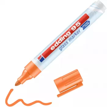 Glasmarker Edding 95 Bullet-Tip Orange
