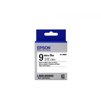 Epson Label Cartridge Standard LK-3WBN Standard Schwarz/Weiß 9mm (9m)