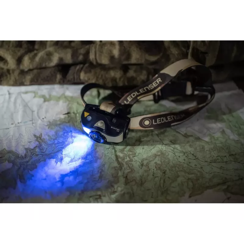 Hand-Taschenlampe Ledlenser MH8 Schwarz