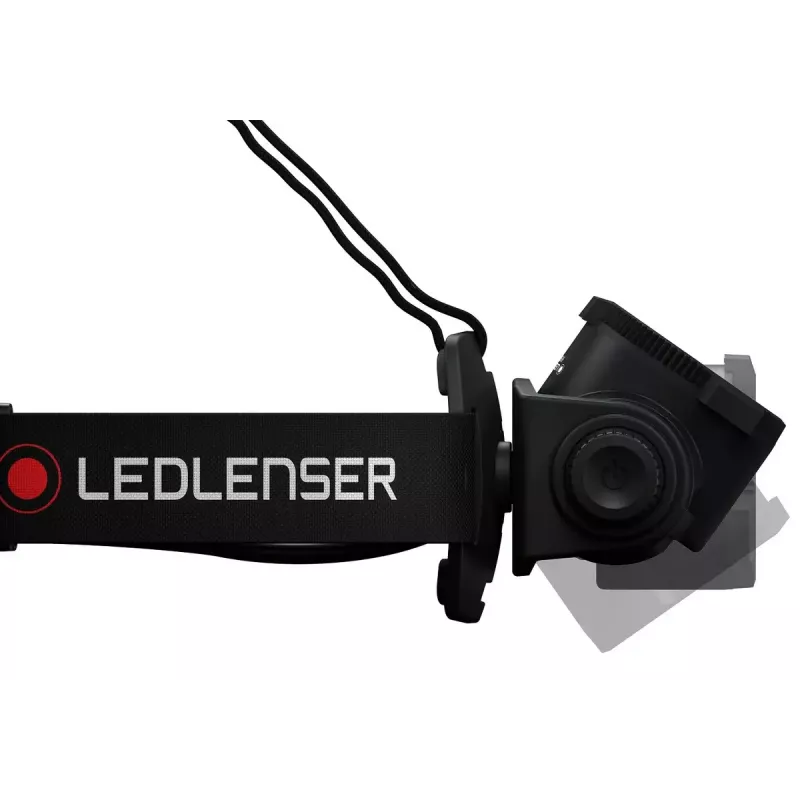 Stirnlampe Led Lenser H15R Core — Stirnband-LED-Taschenlampe, 2500 lm, 21700 Akku, IP67, 250 m Leuchtweite, 4 Leistungsstufen, Aluminium, schwarz