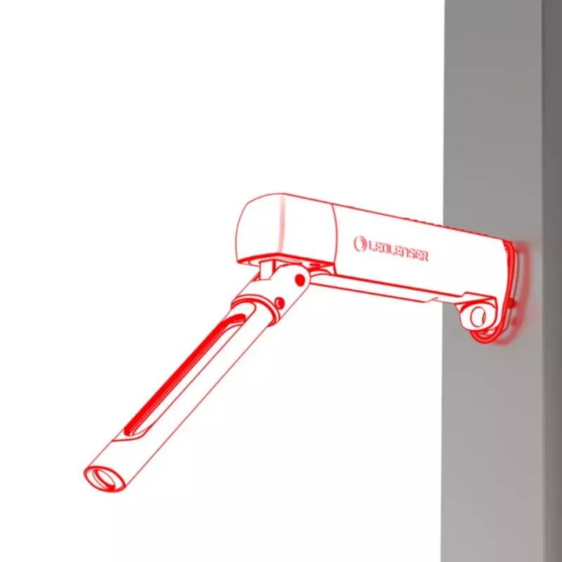 Taschen-Arbeitsleuchte Ledlenser 502736 12 W LED schwarz