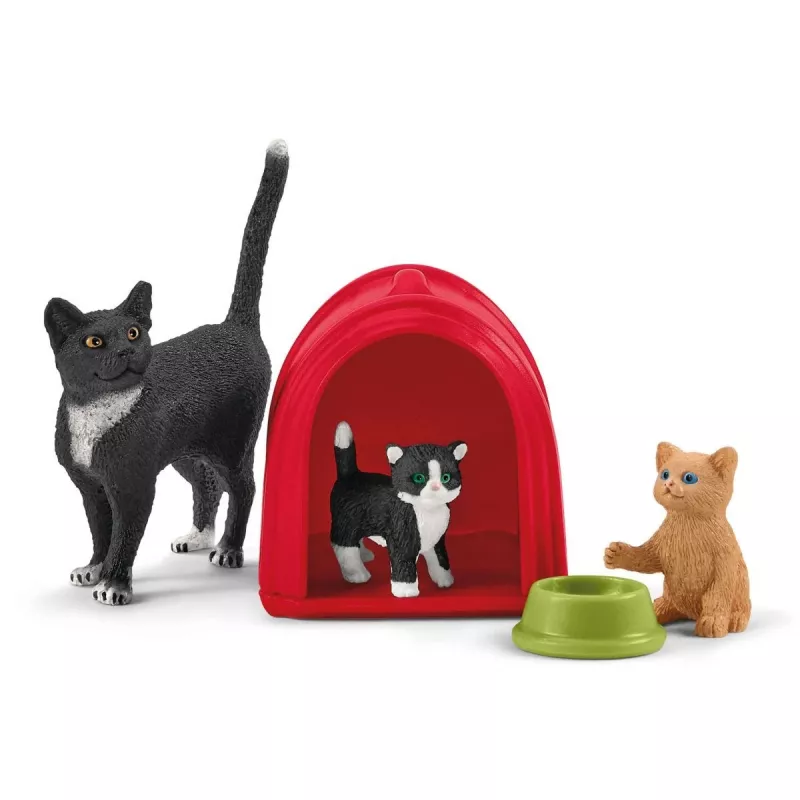 Playset Schleich FARM WORLD Spielspaß für süße Katzen