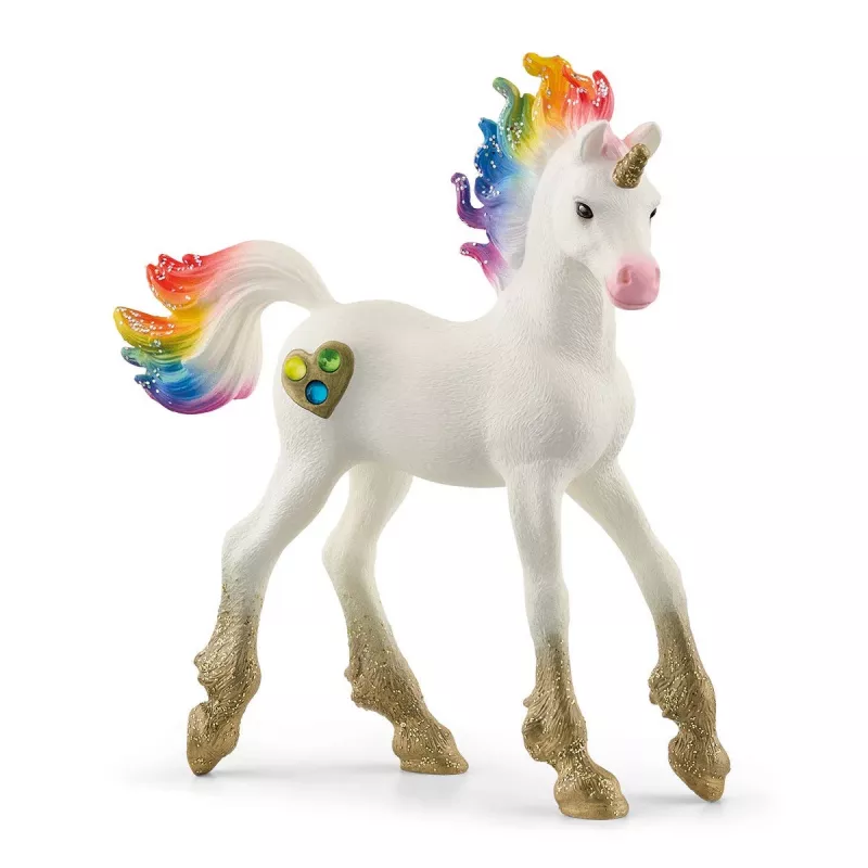 schleich BAYALA Rainbow Love Einhornfohlen mehrfarbig 70727