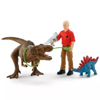 Dinosaurier-Spielzeug Schleich Tyrannosaurus Rex Attack