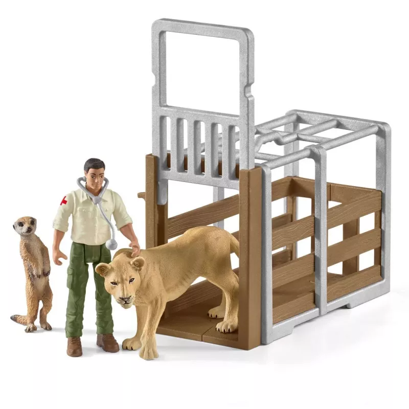 Großer Tierrettungs-LKW Schleich WILD LIFE 42475