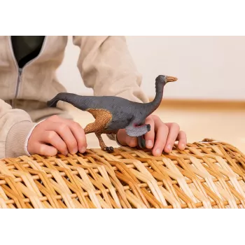 schleich Dinosaurs Gallimimus, 4 Jahr(e), Die Eroberung der Erde, Dinosaurier und Vulkan, Braun, Grau, Rot
