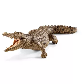 schleich WILD LIFE Krokodil, 3 Jahr(e), Safari, Wildtiere / Abenteuerspielzeug, Mehrfarbig, Kunststoff, 1 Stk.