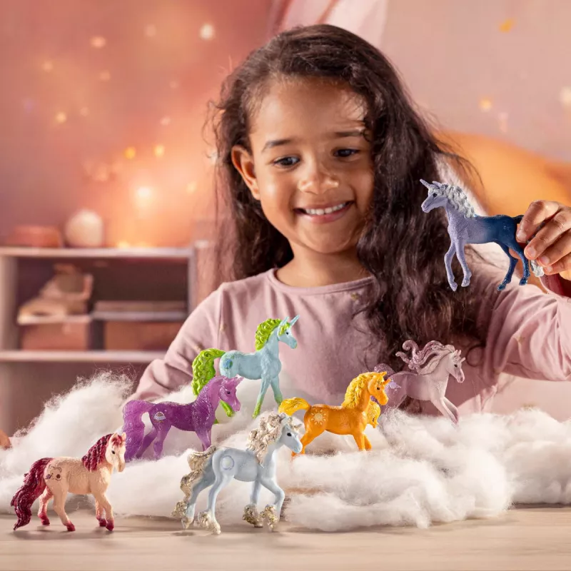 Schleich Sammelfigur Einhorn Planetea, pink, für Kinder ab 5 Jahren