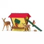 Waldtiere Set Schleich 42658S Bunte Fütterungsaccessoires