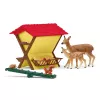 Waldtiere Set Schleich 42658S Bunte Fütterungsaccessoires