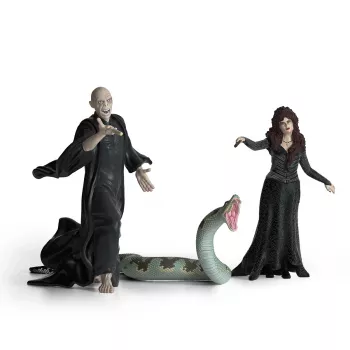Figurenset Schleich Lord Voldemort Nagini Bellatrix Lestrange Mehrfarbig