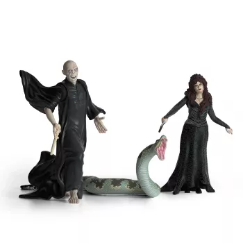Figurenset Schleich Lord Voldemort Nagini Bellatrix Lestrange Mehrfarbig