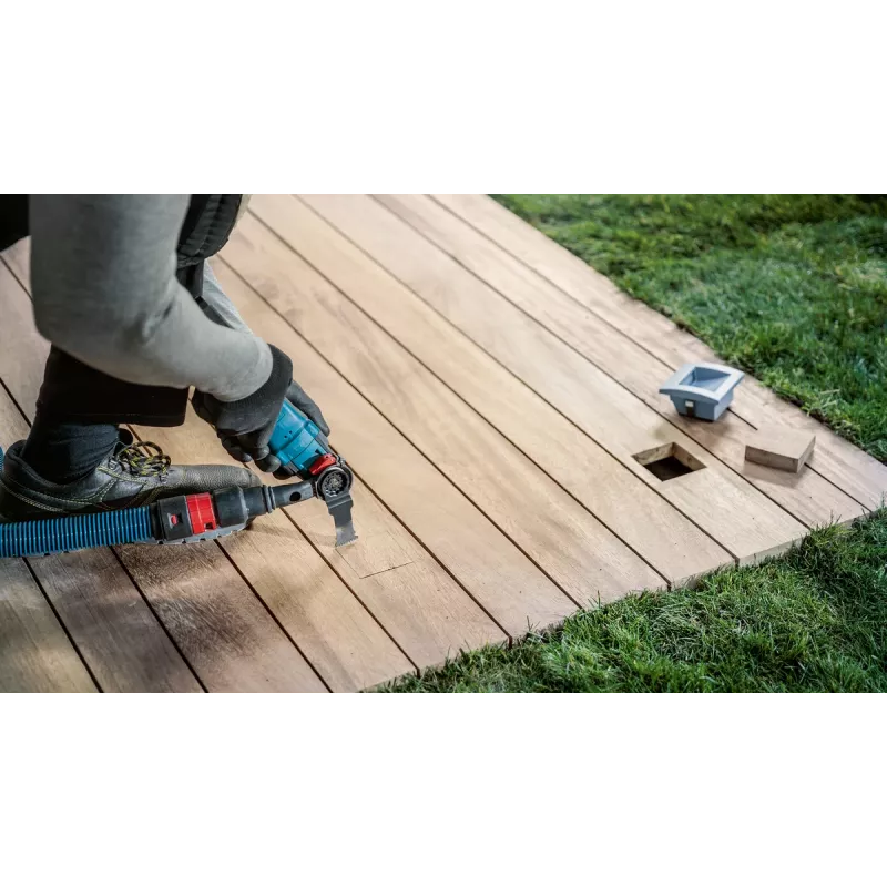 Tauchsägeblatt Bosch PRO AIZ 32 — 32 mm Breite, 50 mm Tiefe, für abrasives Holz, Hartholz, Kunststoff