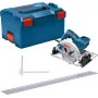 Bosch GKS 55+ GCE + FSN 1400 16,5 cm Schwarz, Blau 4700 U/min 1350 W