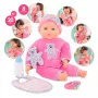 Simba‑Dickie Corolle 9000150050, interaktive Kleinkindpuppe, 42 cm, AA-Batterie, pink