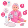 Simba‑Dickie Corolle 9000150050, interaktive Kleinkindpuppe, 42 cm, AA-Batterie, pink