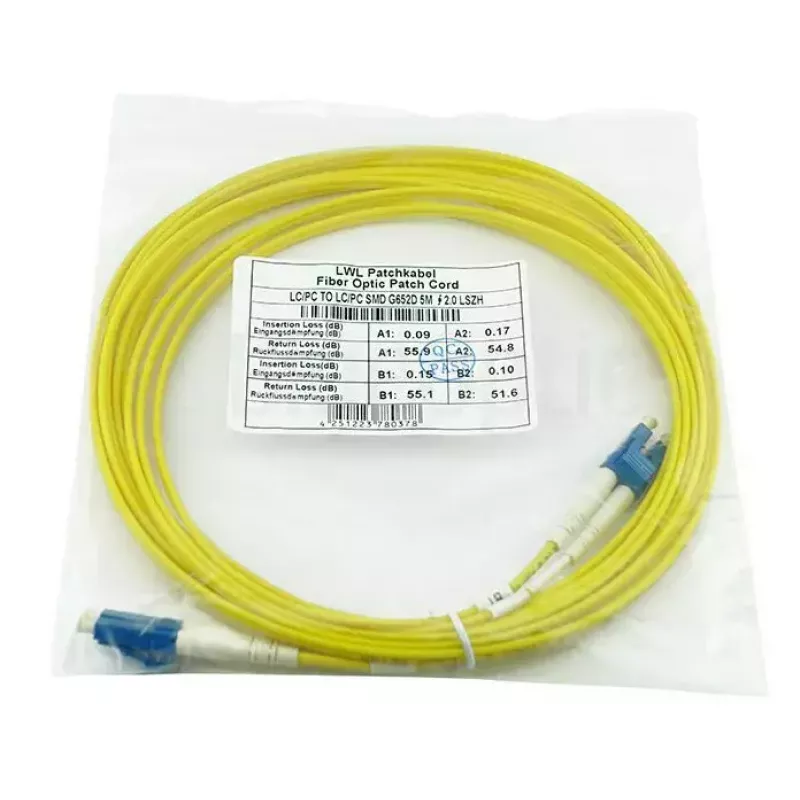 BlueOptics CAB-SMF-LC-LC-50-BO InfiniBand Glasfaserkabel 50 m 2x LC