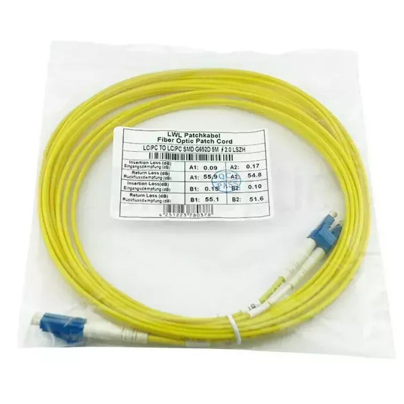 InfiniBand/Glasfaserkabel BlueOptics LRCABLE50M-BO 50 m LC Gelb