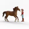 schleich HORSE CLUB Hannah & Cayenne, 5 Jahre, Pferde, Mehrfarbig