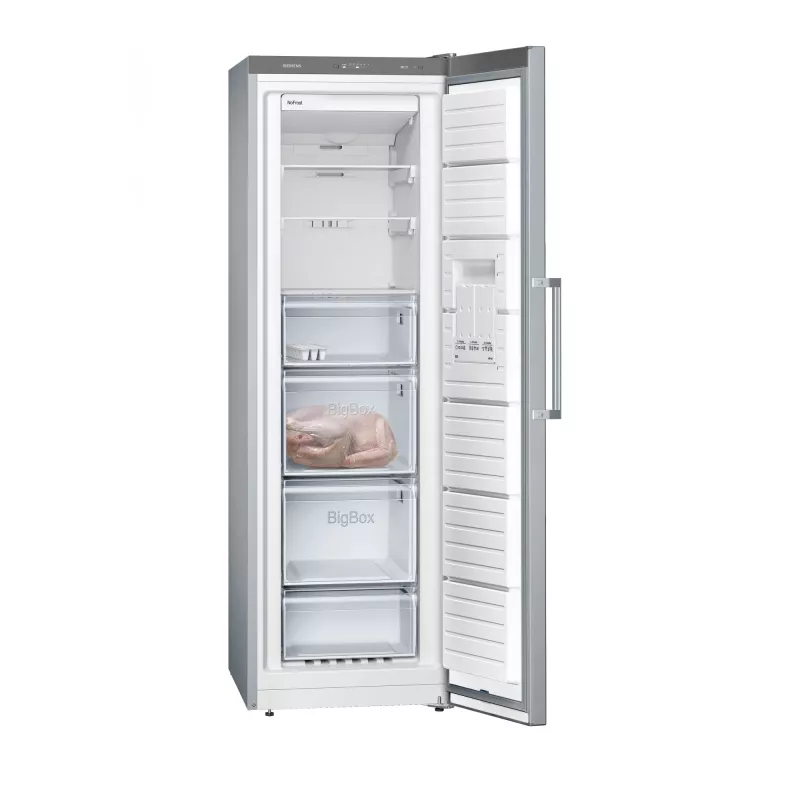Siemens iQ300 GS36NVIEP Gefrierschrank Gefriertruhe freistehend 242 L Edelstahl