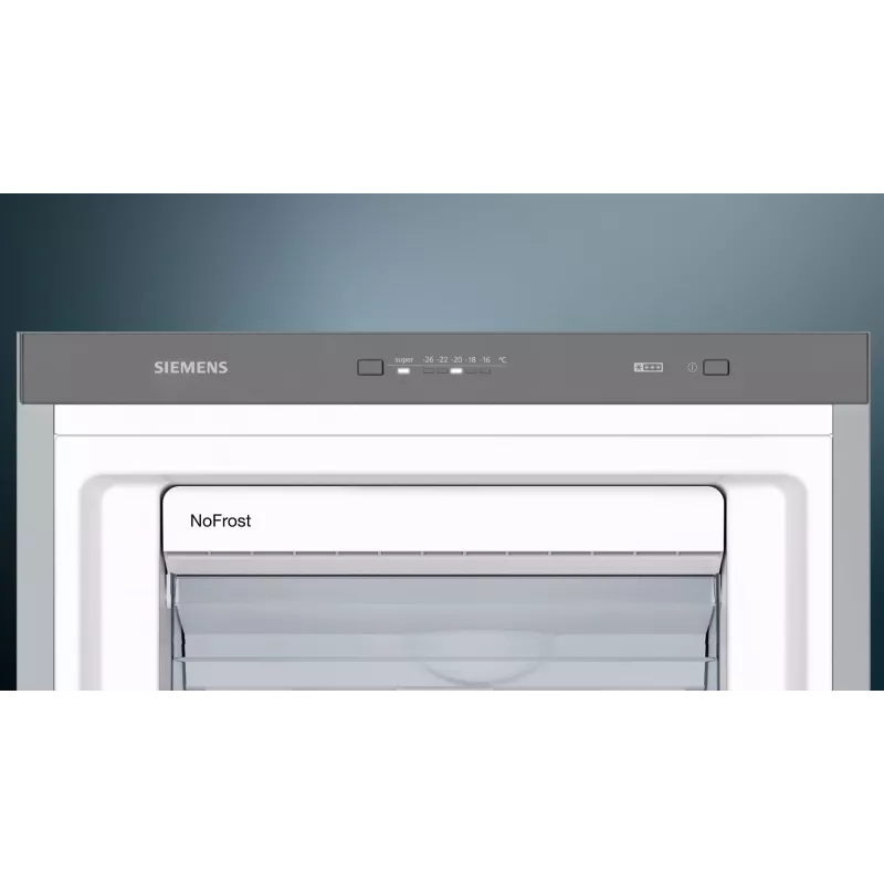 Siemens iQ300 GS36NVIEP Gefrierschrank Gefriertruhe freistehend 242 L Edelstahl
